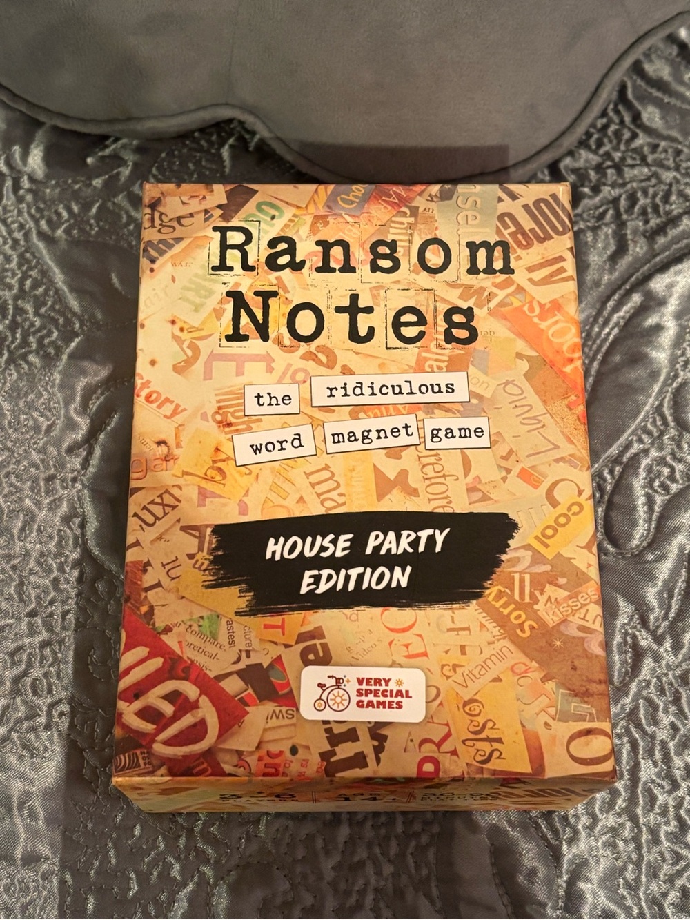 Ransom Notes House Party Edition Word Magnet Game -